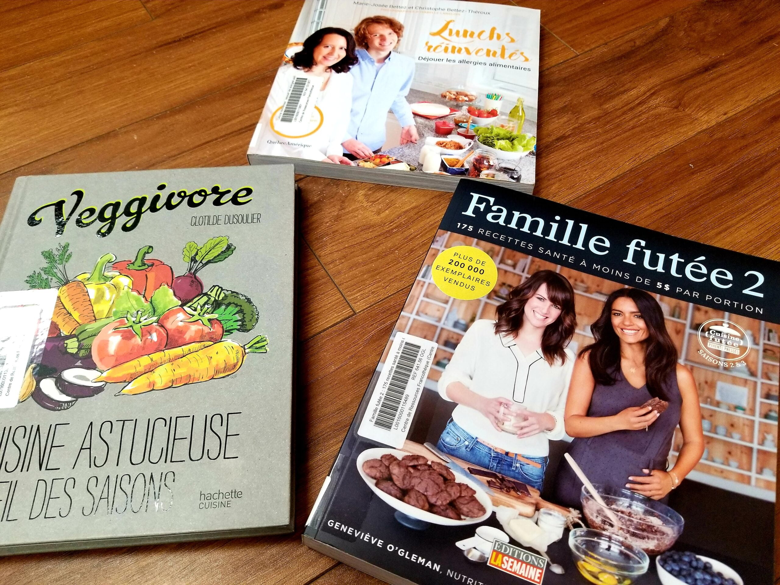 Trois Livres Alimentation Santé