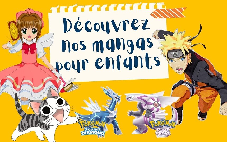 Découvrez Nos Manga Pour Enfants