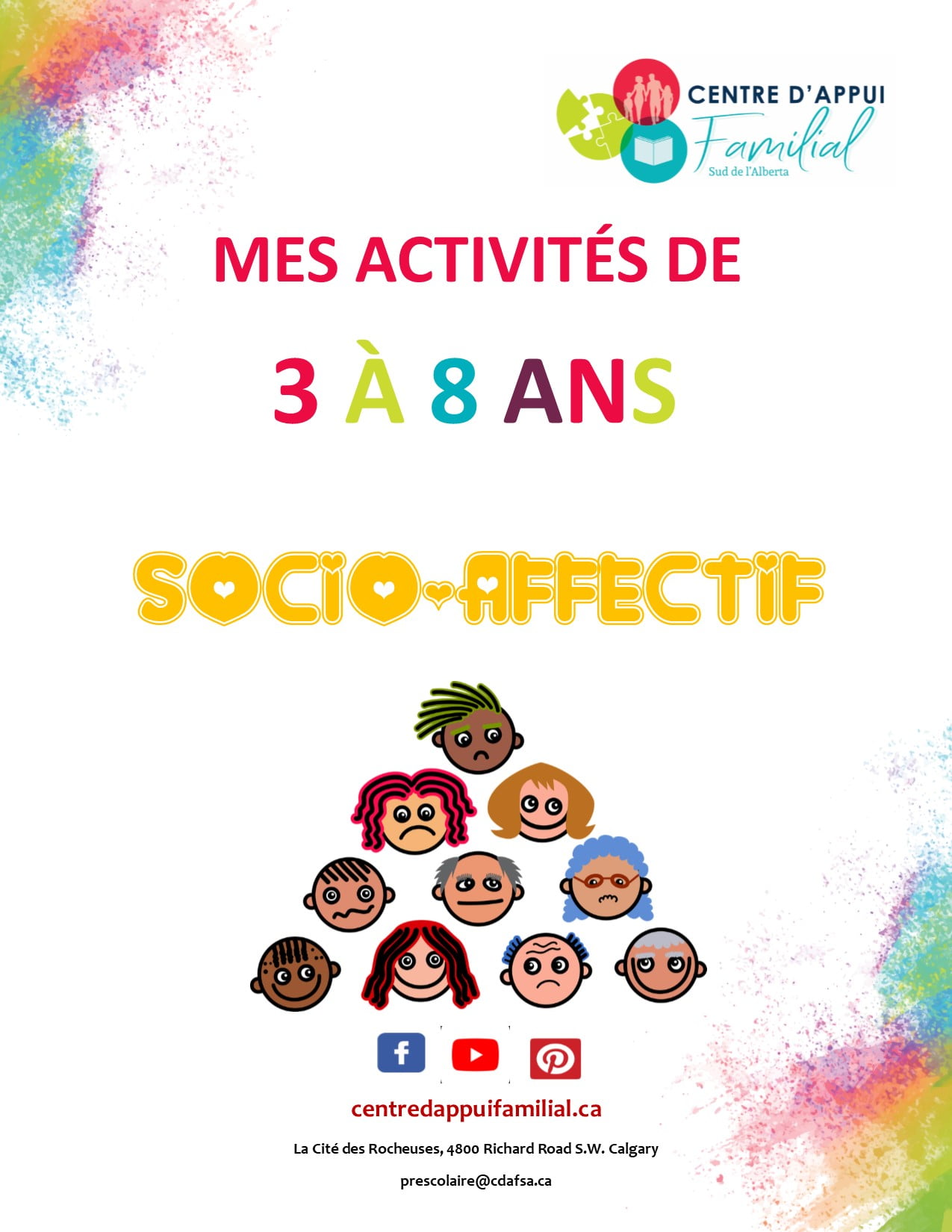 Cahier Activités Émotions