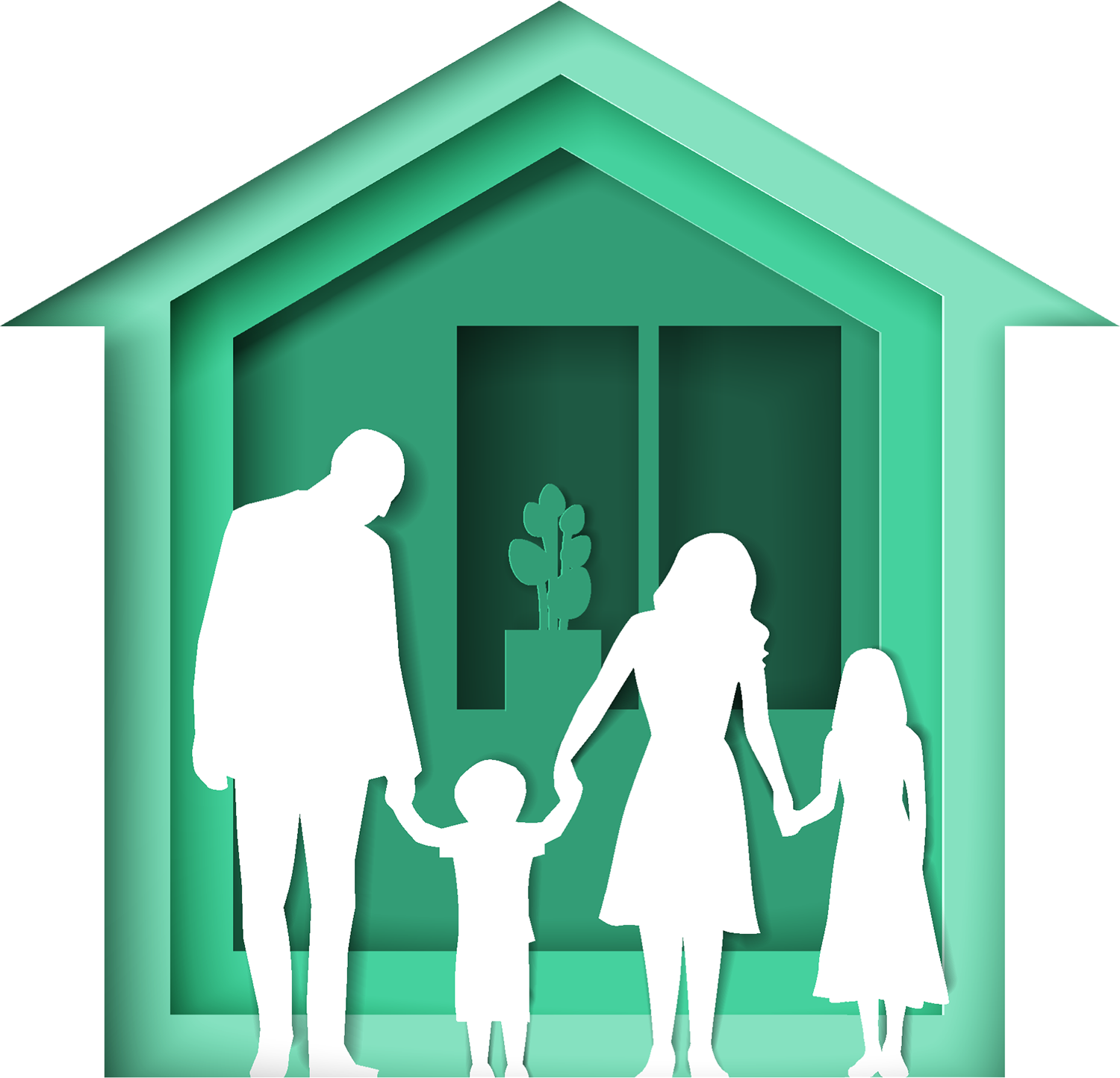 Family Home Transparent